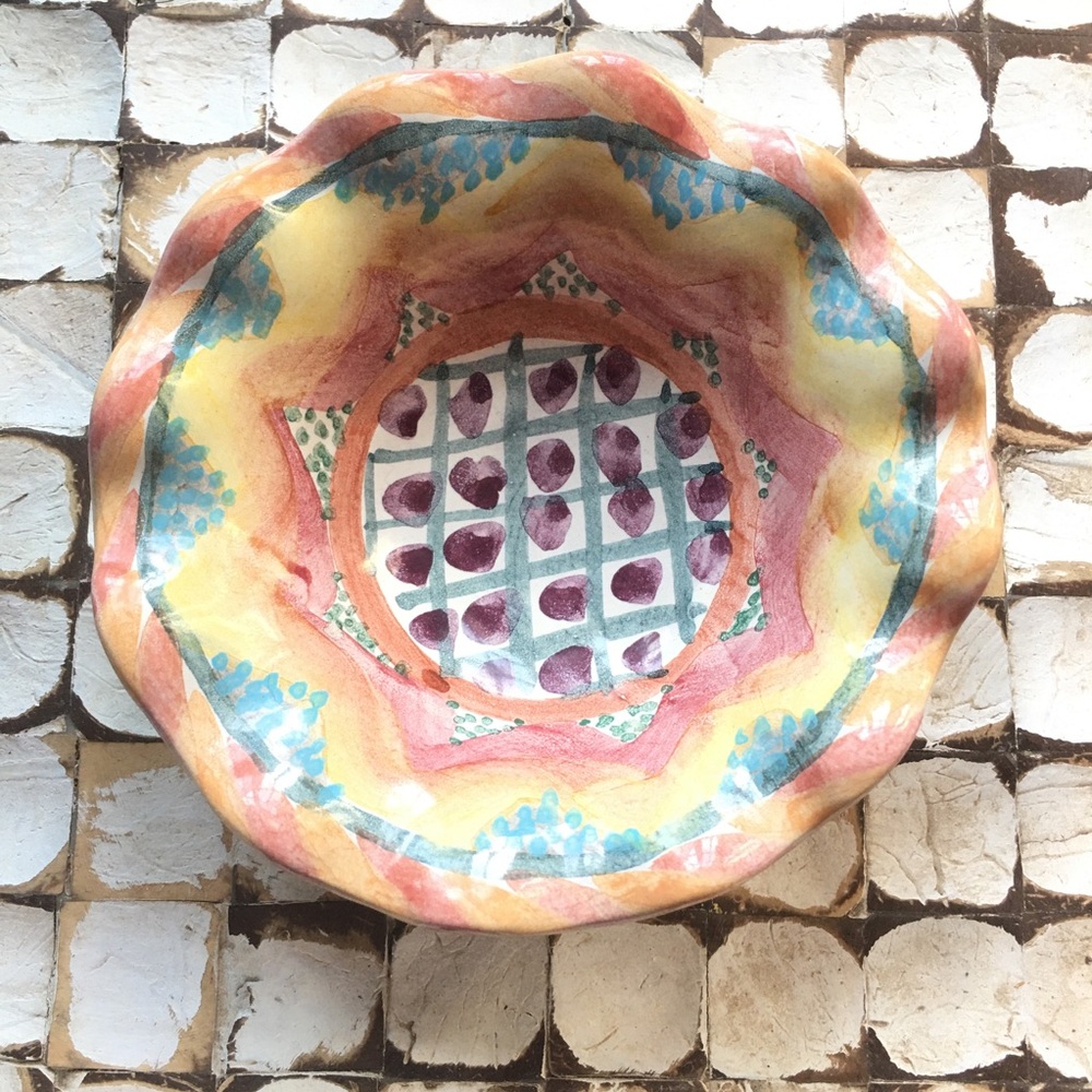 MacKenzie-Childs vintage bowl